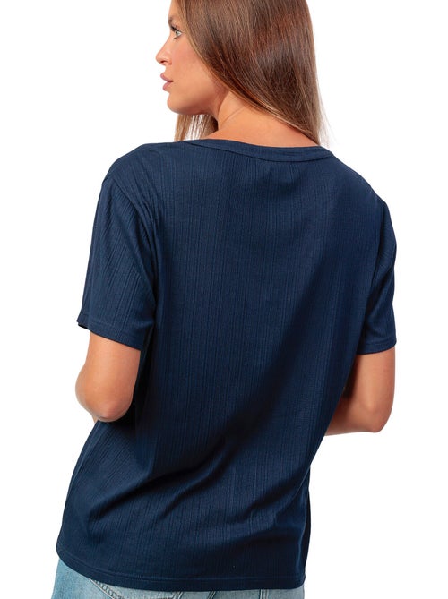 ADMAS Camiseta Manga Corta Blouse para Mujer - Kiabi ADMAS Camiseta Manga Corta Blouse para Mujer - Kiabi