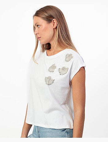 ADMAS Camiseta Manga Corta Shine Fun para Mujer