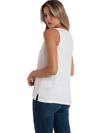 ADMAS Camiseta Sin Mangas Lace para Mujer