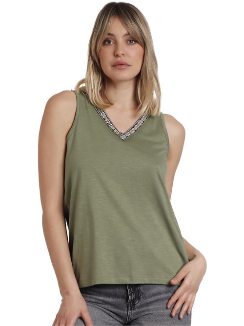 ADMAS Camiseta Sin Mangas Mexico para Mujer - Kiabi