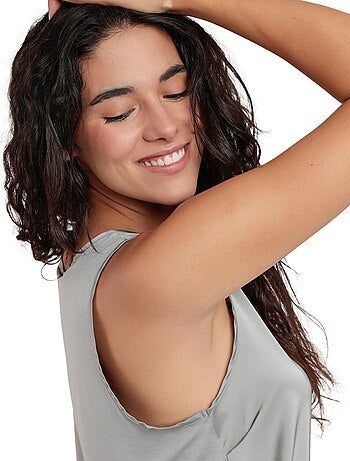 ADMAS Camiseta Sin Mangas Raso para Mujer