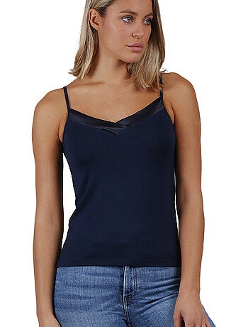 ADMAS Camiseta Tirante Escote Raso para Mujer