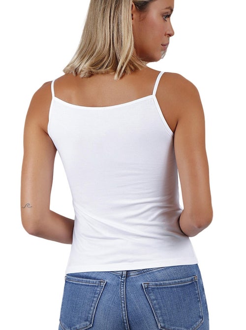 ADMAS Camiseta Tirante Escote Raso para Mujer - Kiabi