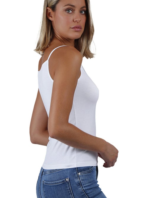 ADMAS Camiseta Tirante Escote Raso para Mujer - Kiabi