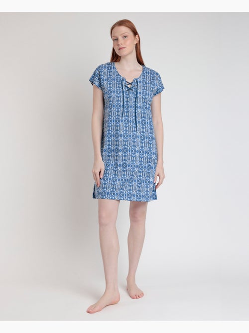 ADMAS Camisola Manga Caída Ibiza Trip para Mujer - Kiabi ADMAS Camisola Manga Caída Ibiza Trip para Mujer - Kiabi