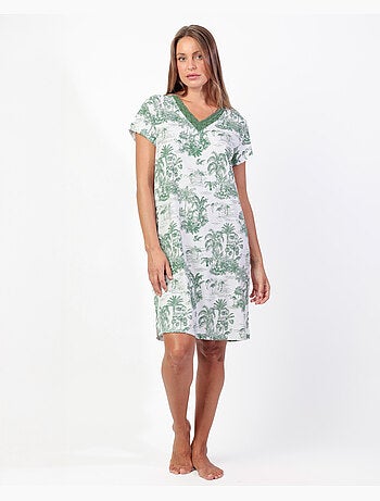 ADMAS Camisola Manga Corta Summer Paradise para Mujer