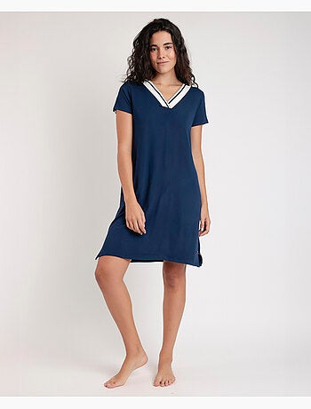 ADMAS Camisola Manga Corta Trip para Mujer