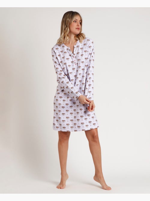 ADMAS Camisola Manga Larga All You Need Is Sleep para Mujer - Kiabi ADMAS Camisola Manga Larga All You Need Is Sleep para Mujer - Kiabi