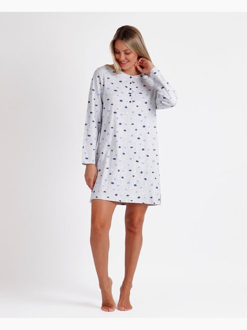 ADMAS Camisola Manga Larga Cloudy Nights para Mujer - Kiabi ADMAS Camisola Manga Larga Cloudy Nights para Mujer - Kiabi