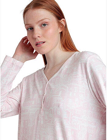 ADMAS Camisola Manga Larga Tapeta La Vie Est Belle para Mujer