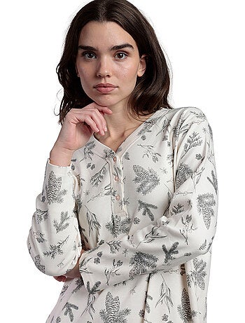 ADMAS Camisola Manga Larga Tapeta Winter Wood para Mujer