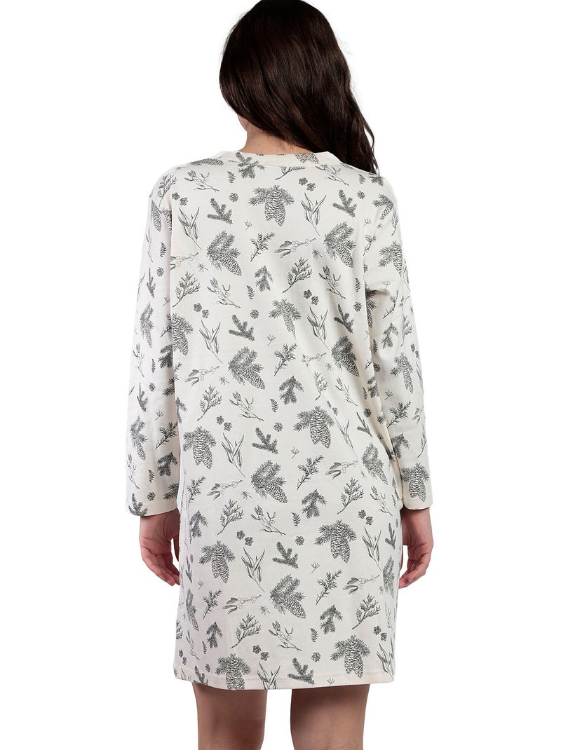 ADMAS Camisola Manga Larga Tapeta Winter Wood para Mujer Gris - Kiabi