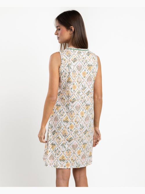ADMAS Camisola Sin mangas Garden Time para Mujer - Kiabi ADMAS Camisola Sin mangas Garden Time para Mujer - Kiabi