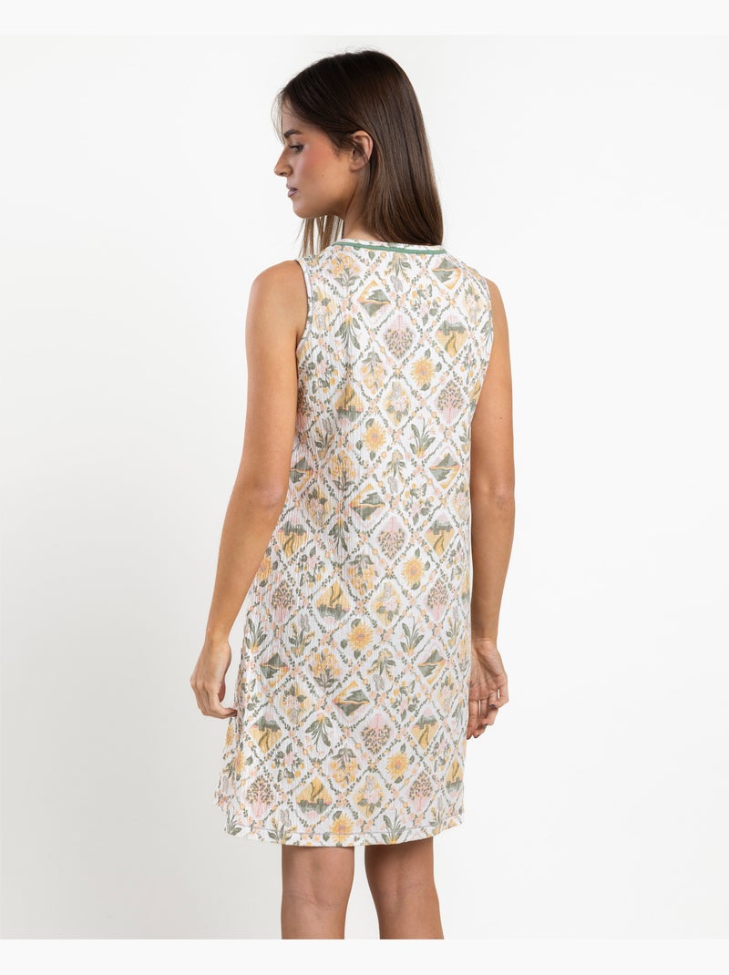ADMAS Camisola Sin mangas Garden Time para Mujer Verde - Kiabi