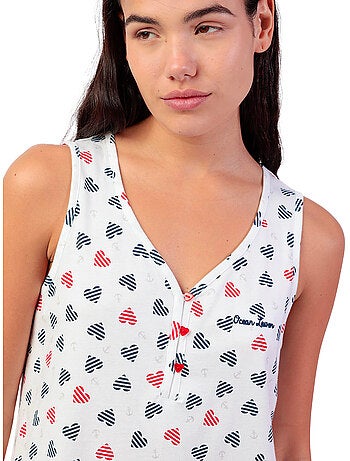 ADMAS Camisola Sin mangas Ocean Lover para Mujer