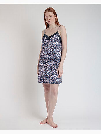 ADMAS Camisola Tirantes Blue And Pink Liberty para Mujer