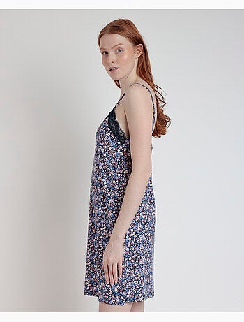 ADMAS Camisola Tirantes Blue And Pink Liberty para Mujer