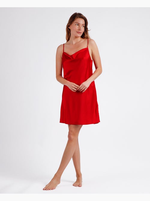 ADMAS Camisola Tirantes Satin Luxe para Mujer - Kiabi ADMAS Camisola Tirantes Satin Luxe para Mujer - Kiabi