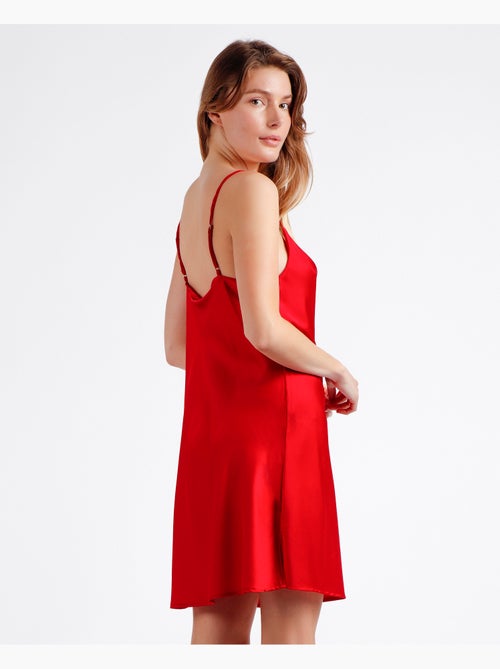 ADMAS Camisola Tirantes Satin Luxe para Mujer - Kiabi ADMAS Camisola Tirantes Satin Luxe para Mujer - Kiabi