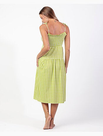 ADMAS Camisola Tirantes Vichy Mood para Mujer