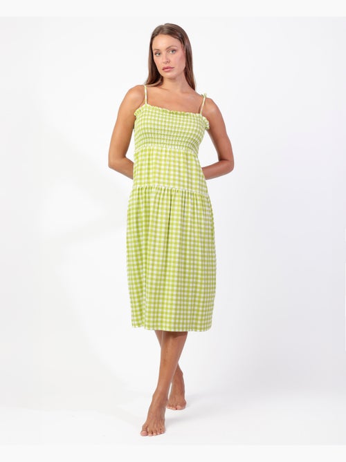 ADMAS Camisola Tirantes Vichy Mood para Mujer - Kiabi