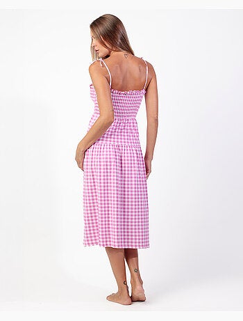 ADMAS Camisola Tirantes Vichy Mood para Mujer