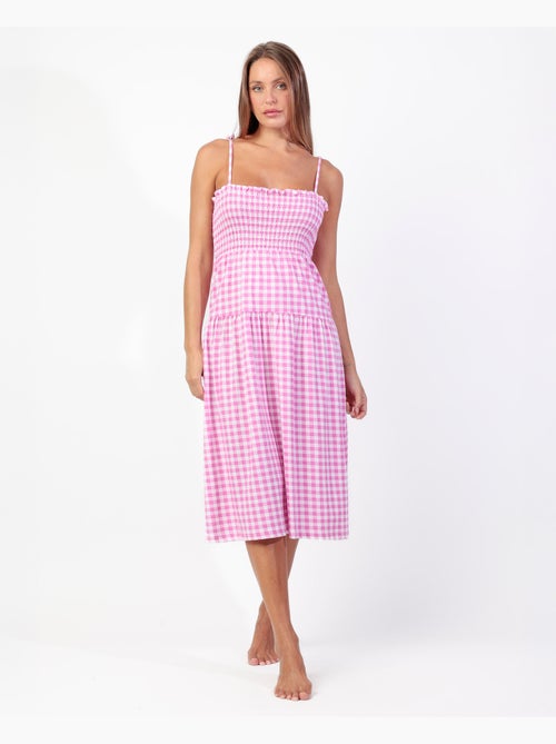 ADMAS Camisola Tirantes Vichy Mood para Mujer - Kiabi