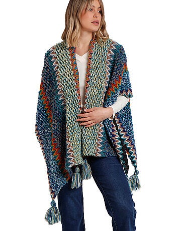 ADMAS Chal de Punto Boho para Mujer