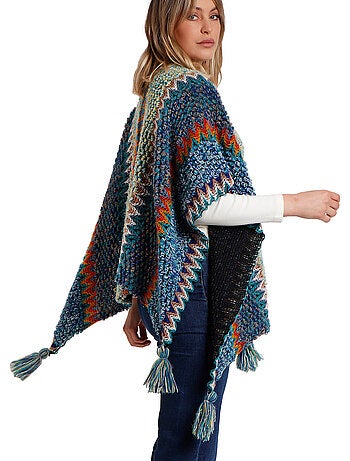 ADMAS Chal de Punto Boho para Mujer