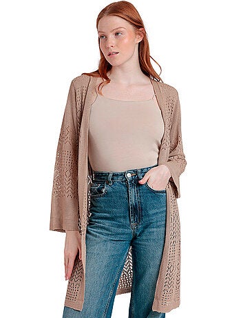 ADMAS Chaqueta Crochet para Mujer
