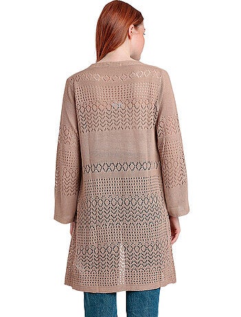 ADMAS Chaqueta Crochet para Mujer