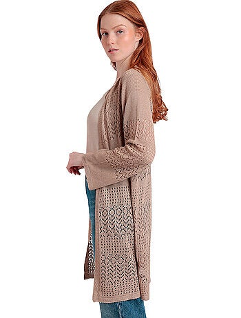 ADMAS Chaqueta Crochet para Mujer