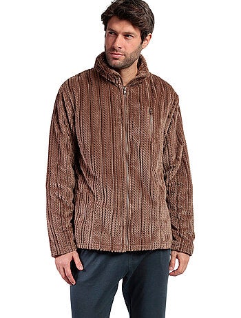 ADMAS CLASSIC Bata Manga Larga Calentita Cinnamon para Hombre