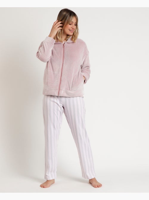 ADMAS CLASSIC Bata Manga Larga Calentita Magic Time para Mujer - Kiabi