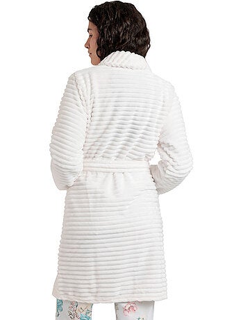 ADMAS CLASSIC Bata Manga Larga Calentita Soft Hearts para Mujer