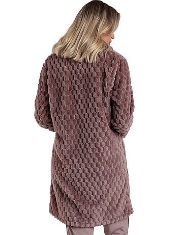 ADMAS CLASSIC Bata Manga Larga Calentita Soft Sleep para Mujer