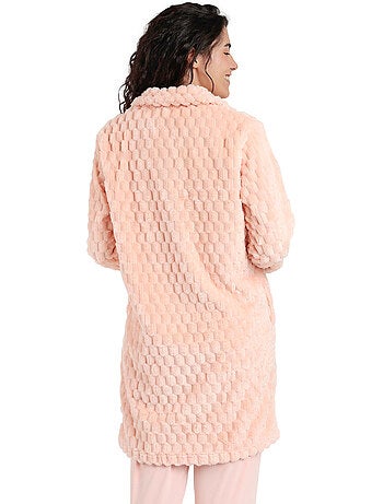 ADMAS CLASSIC Bata Manga Larga Calentita Soft Sleep para Mujer