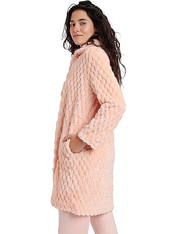 ADMAS CLASSIC Bata Manga Larga Calentita Soft Sleep para Mujer