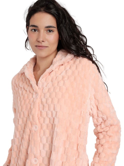 ADMAS CLASSIC Bata Manga Larga Calentita Soft Sleep para Mujer - Kiabi