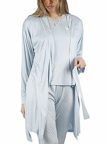 ADMAS CLASSIC Bata Manga Larga Soft Secret para Mujer