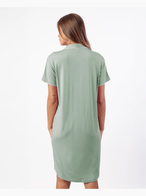 ADMAS CLASSIC Camisola Abierta Manga Corta Classic Summer para Mujer - Kiabi ADMAS CLASSIC Camisola Abierta Manga Corta Classic Summer para Mujer - Kiabi