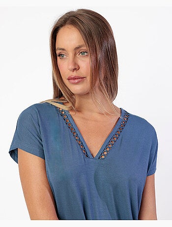 ADMAS CLASSIC Camisola Manga Caída Fresh Air para Mujer
