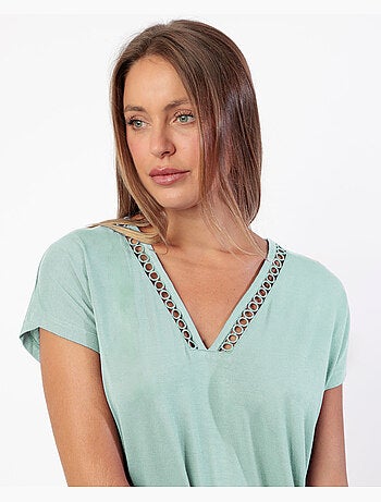 ADMAS CLASSIC Camisola Manga Caída Fresh Air para Mujer