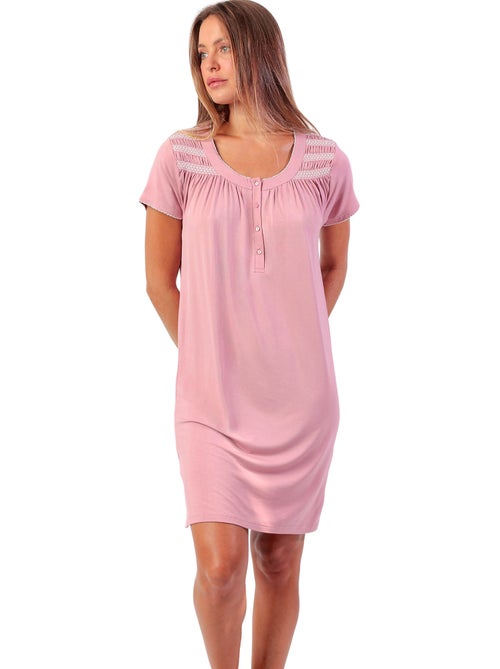 ADMAS CLASSIC Camisola Manga Corta Classic Summer para Mujer - Kiabi ADMAS CLASSIC Camisola Manga Corta Classic Summer para Mujer - Kiabi