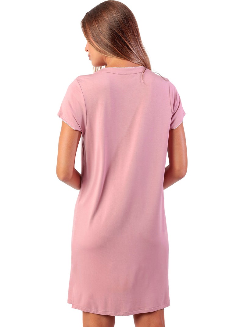 ADMAS CLASSIC Camisola Manga Corta Classic Summer para Mujer Rosa - Kiabi