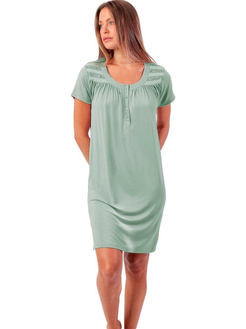 ADMAS CLASSIC Camisola Manga Corta Classic Summer para Mujer - Kiabi ADMAS CLASSIC Camisola Manga Corta Classic Summer para Mujer - Kiabi