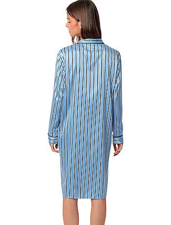 ADMAS CLASSIC Camisola Manga Larga Abierta Satinada Adm Secret para Mujer