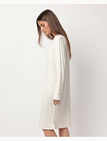 ADMAS CLASSIC Camisola Manga Larga Abierta Soft Sleep para Mujer