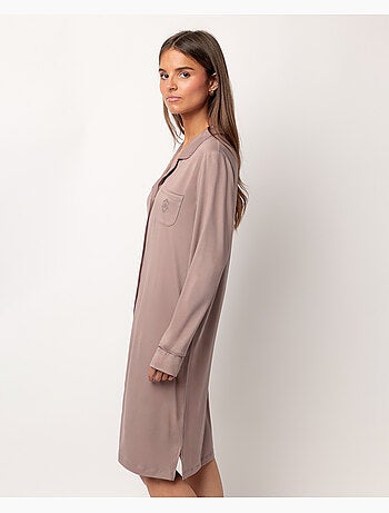 ADMAS CLASSIC Camisola Manga Larga Abierta Soft Sleep para Mujer