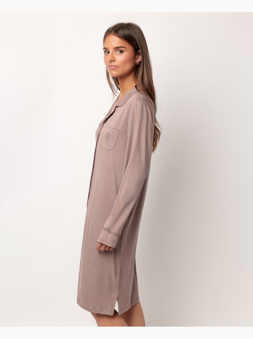 ADMAS CLASSIC Camisola Manga Larga Abierta Soft Sleep para Mujer - Kiabi ADMAS CLASSIC Camisola Manga Larga Abierta Soft Sleep para Mujer - Kiabi